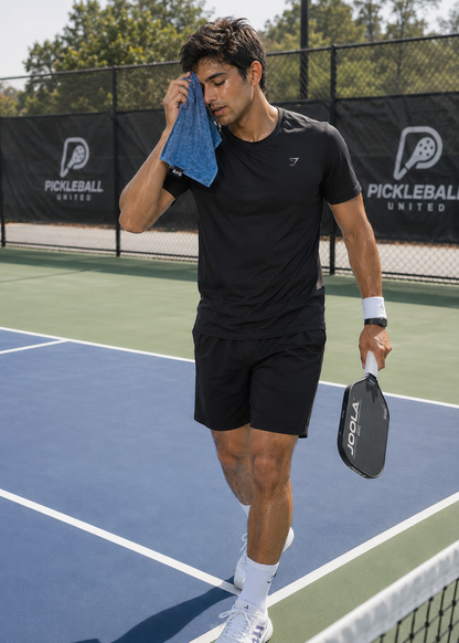 Sky Blue Bamboo Sports Towel