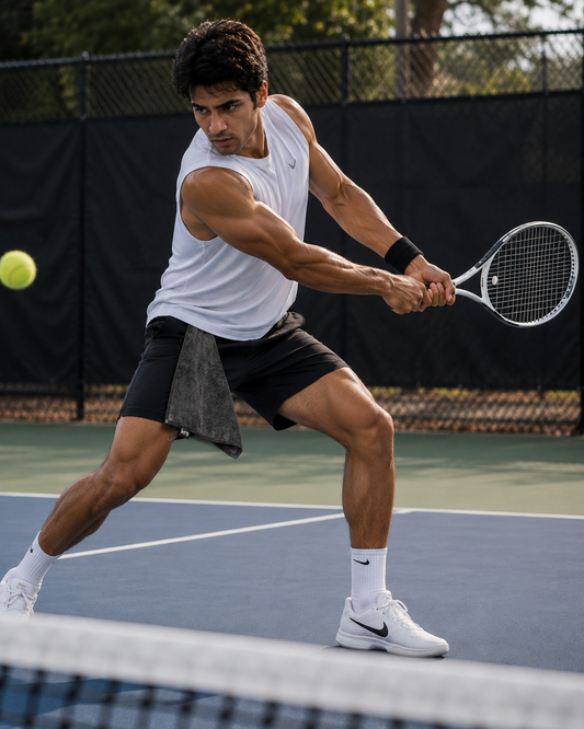Grey Bamboo Sports Towel
